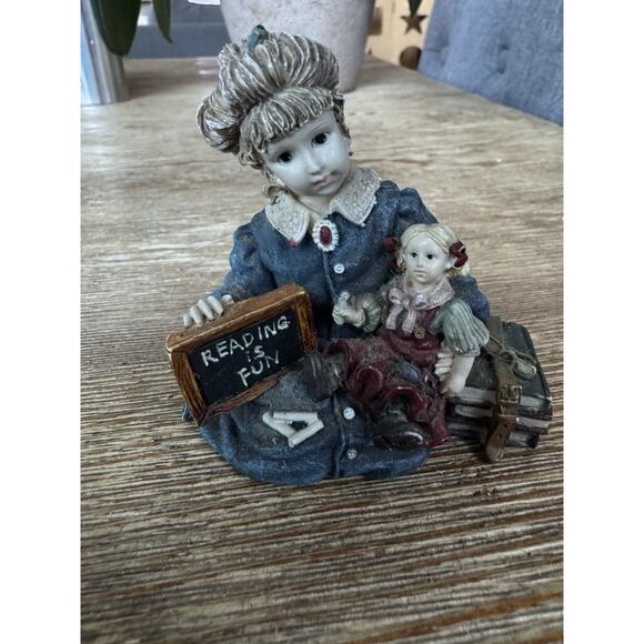 1996 Yesterday's Child Michelle w/ Daisy..Reading is Fun Style#3511 Dollstone - Picture 1 of 5